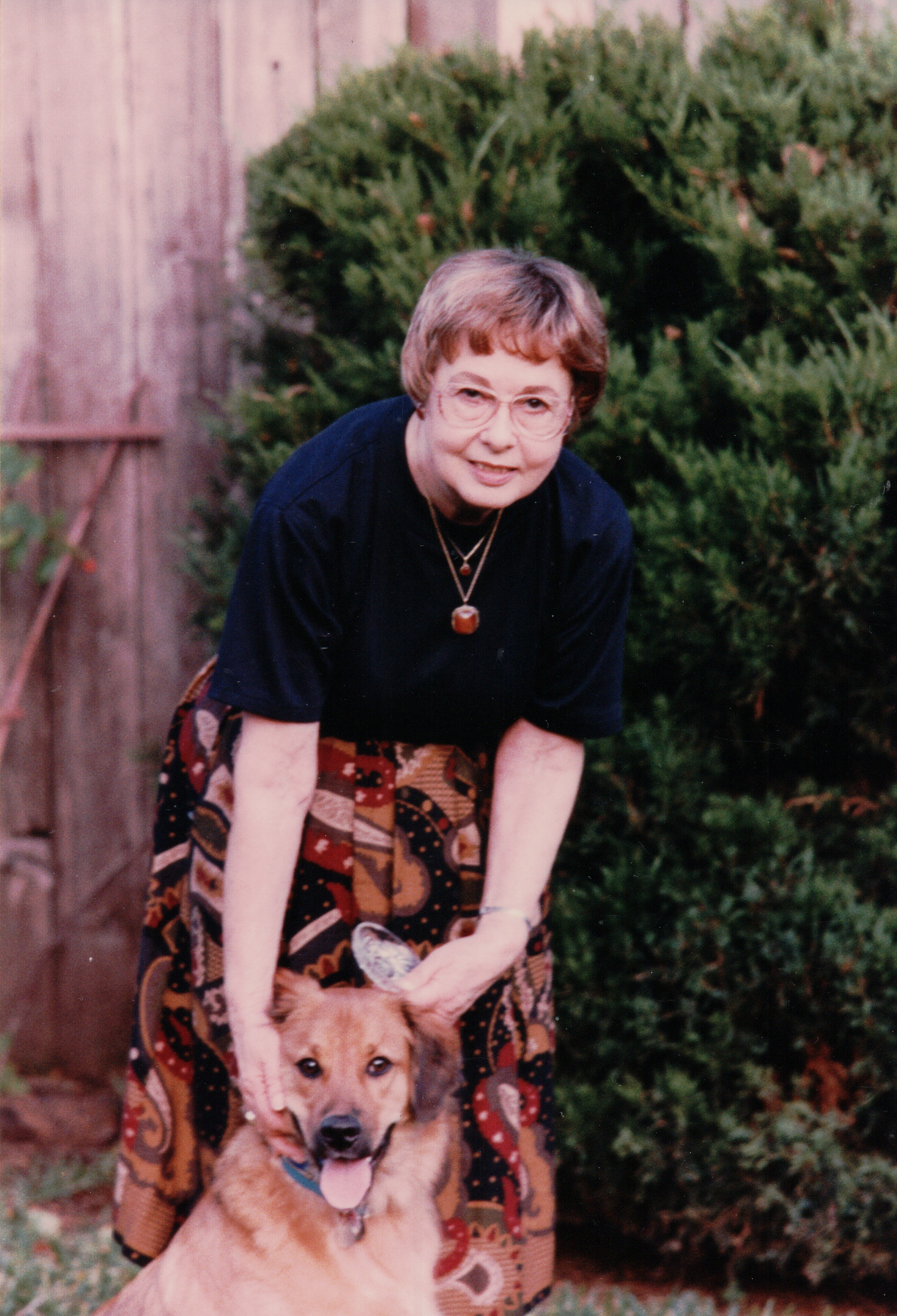 Portrait of young Ursula Kemp